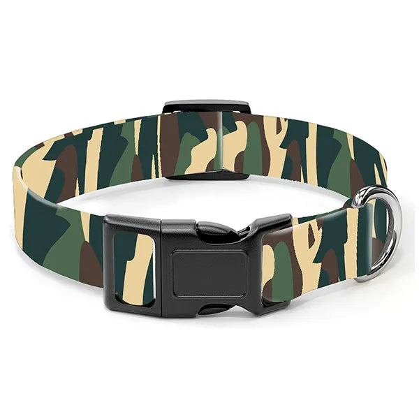 Polyester Pet Collar with Plastic Buckle