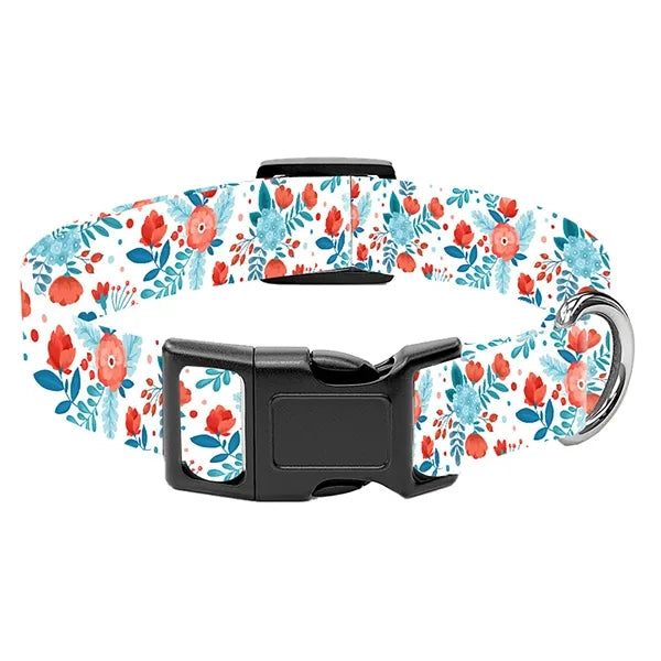 Polyester Pet Collar with Plastic Buckle