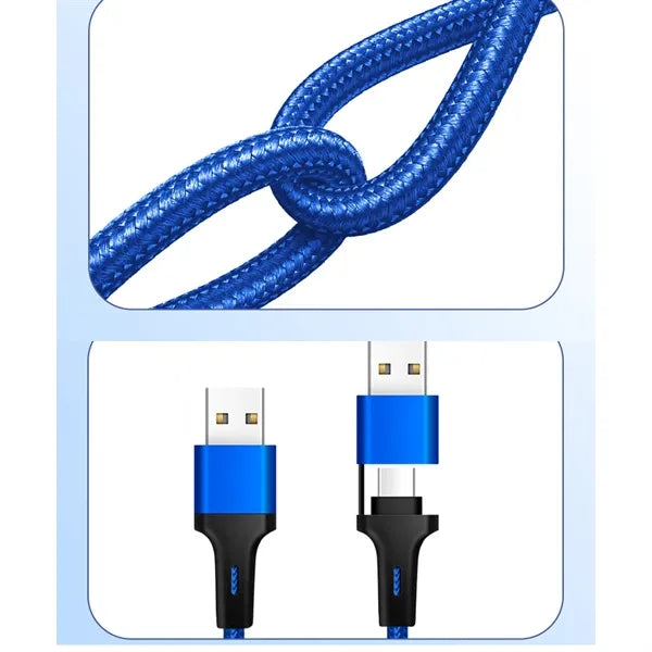 Multi-Interface Portable Corporate Keychain 3-in-1 Charging