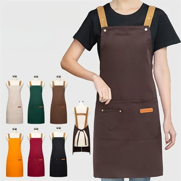 Water Repellent Adjustable Kitchen Work Apron Wear