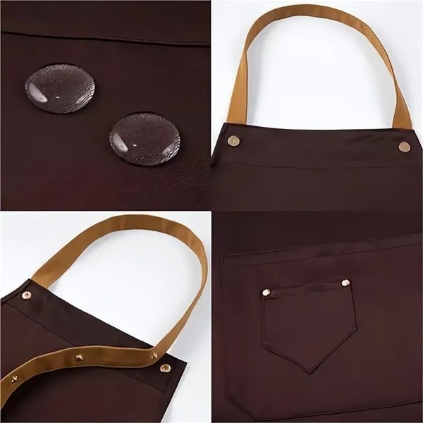 Water Repellent Adjustable Kitchen Work Apron Wear