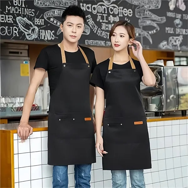 Water Repellent Adjustable Kitchen Work Apron Wear