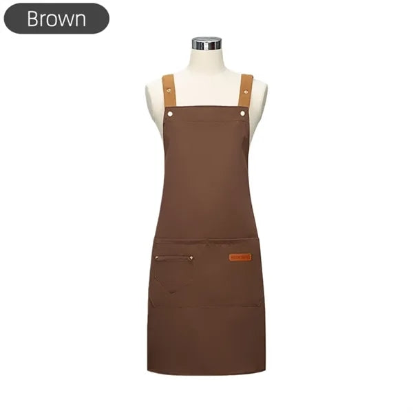 Water Repellent Adjustable Kitchen Work Apron Wear