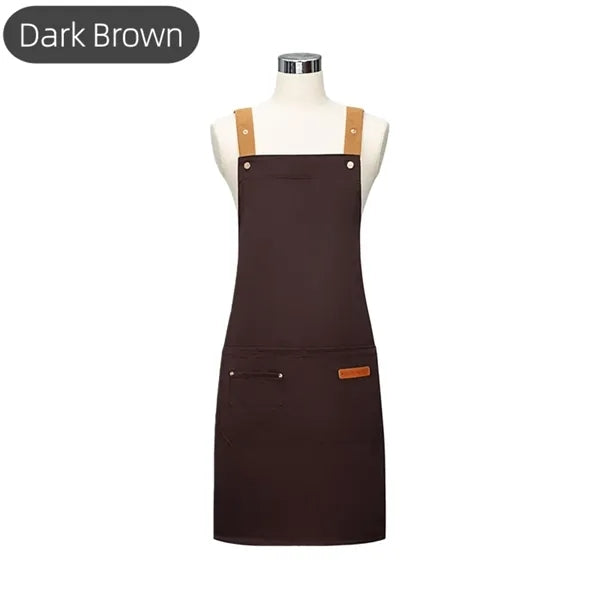 Water Repellent Adjustable Kitchen Work Apron Wear