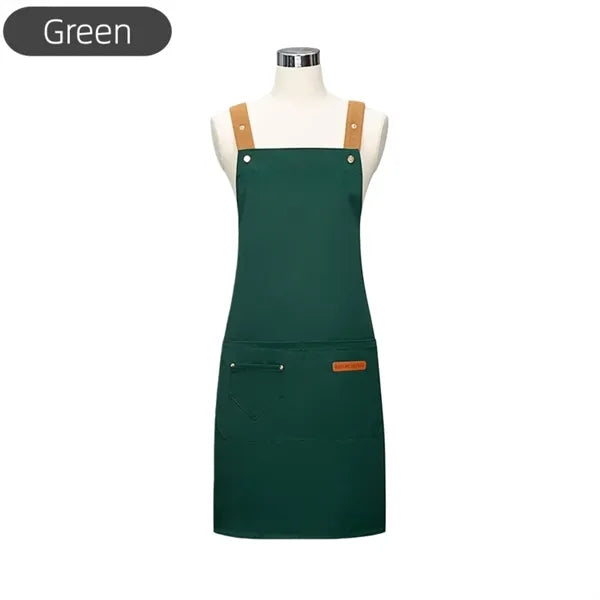 Water Repellent Adjustable Kitchen Work Apron Wear