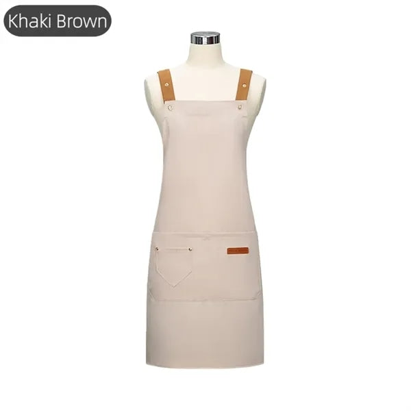 Water Repellent Adjustable Kitchen Work Apron Wear