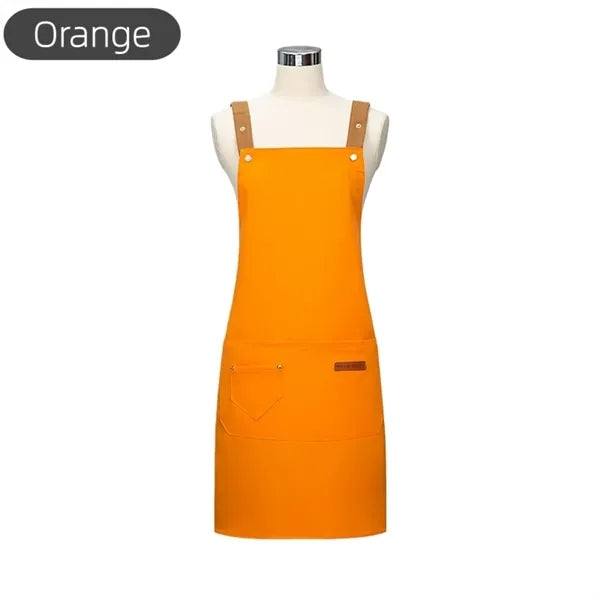 Water Repellent Adjustable Kitchen Work Apron Wear