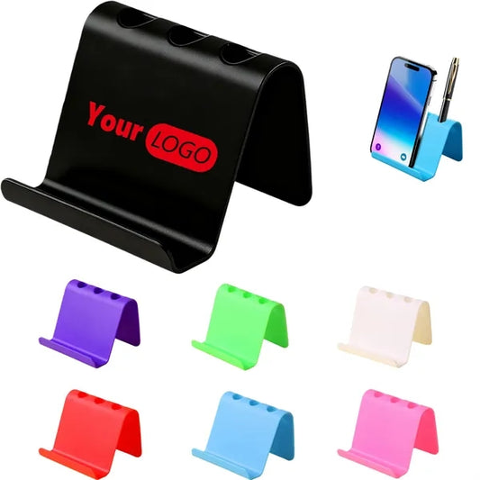 Phone Stand With Pen Slot
