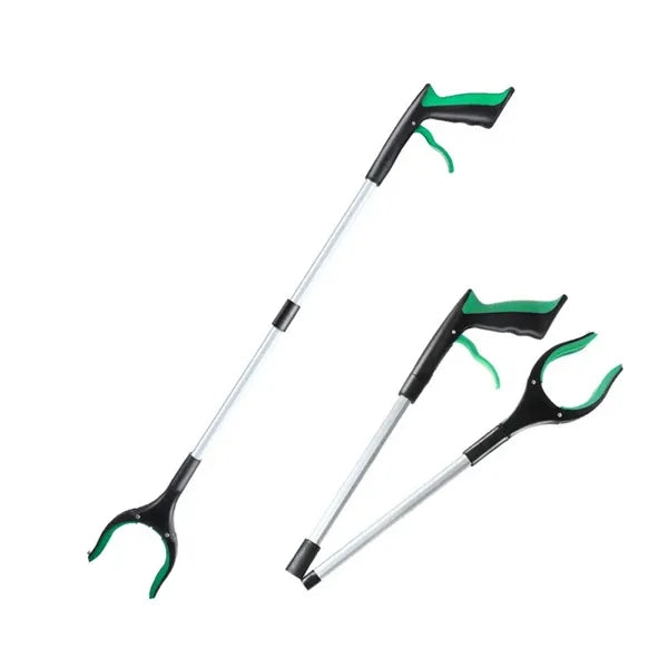 Heavy-Duty Aluminum Folding Litter Picker Grabber Tool