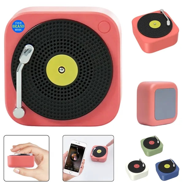 Vinyl Record Player Wireless Speaker