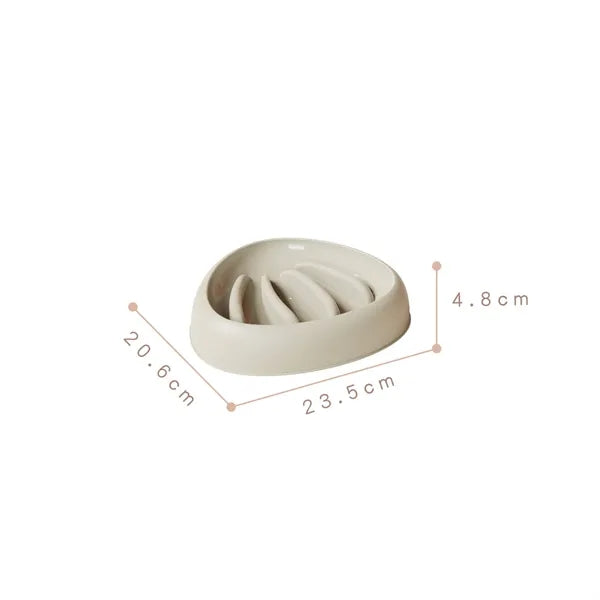 Anti-Choking Slow Feeder Pet Bowl