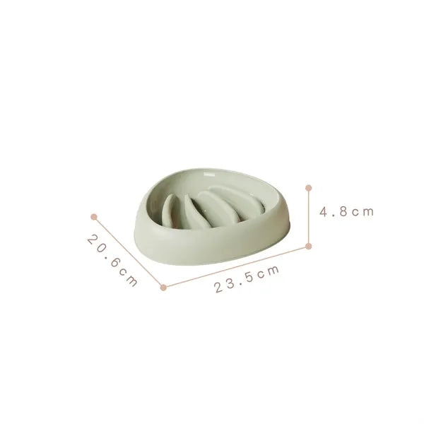 Anti-Choking Slow Feeder Pet Bowl