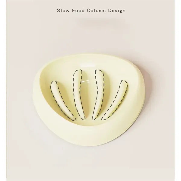 Anti-Choking Slow Feeder Pet Bowl
