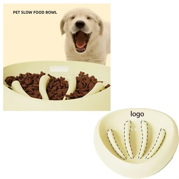 Anti-Choking Slow Feeder Pet Bowl