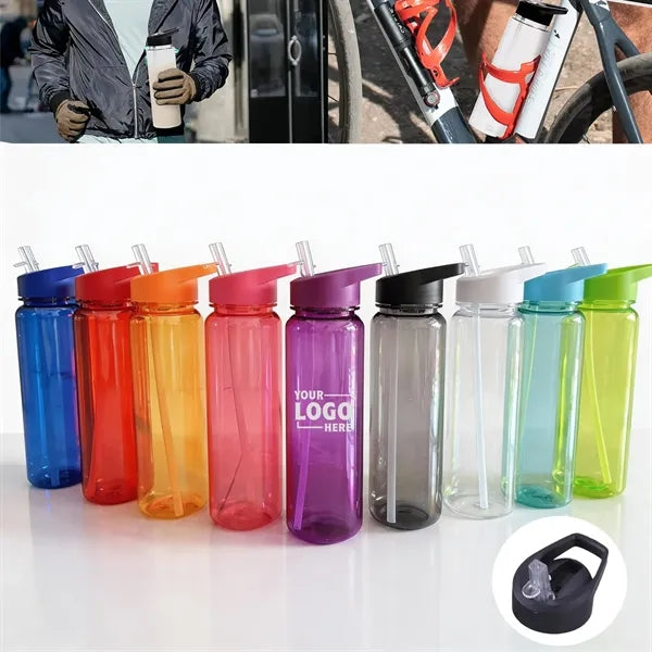 BPA free Water Bottle with Straw