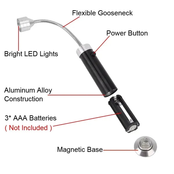 Barbecue Magnetic Bright LED BBQ Grill Lights