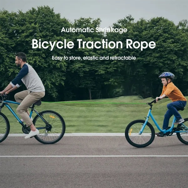 Retractable Kids Bike Tow Rope Elastic Trailer