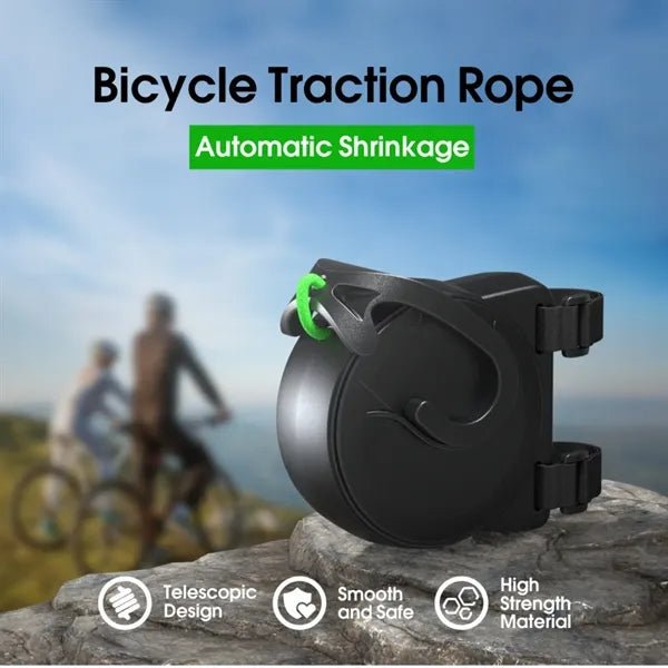 Retractable Kids Bike Tow Rope Elastic Trailer