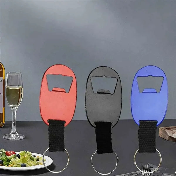 Portable Keychain with Bottle Opener