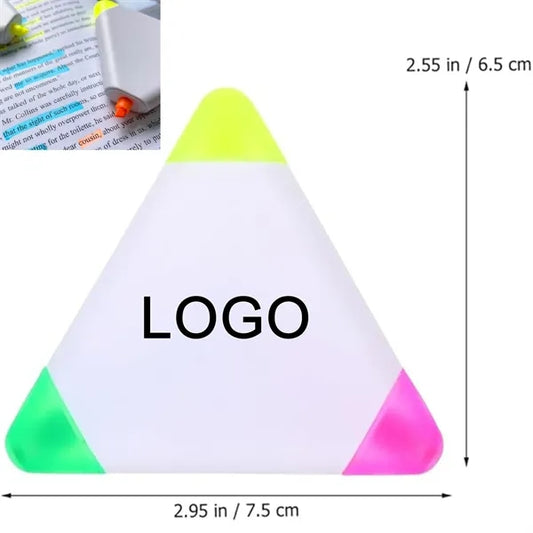 Triangle Highlighters Fluorescent Marker Pens