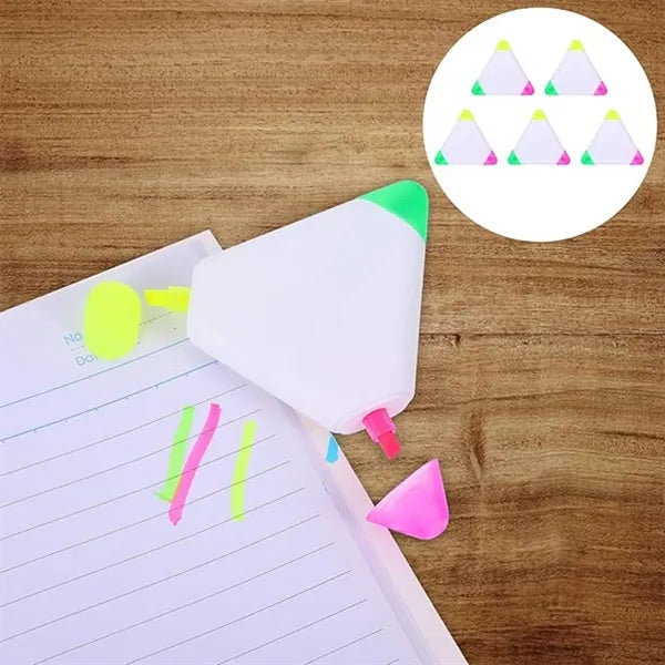 Triangle Highlighters Fluorescent Marker Pens