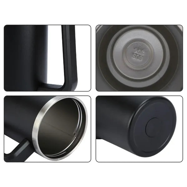 40oz Stainless Steel Insulated Tumbler with Lid and Straw
