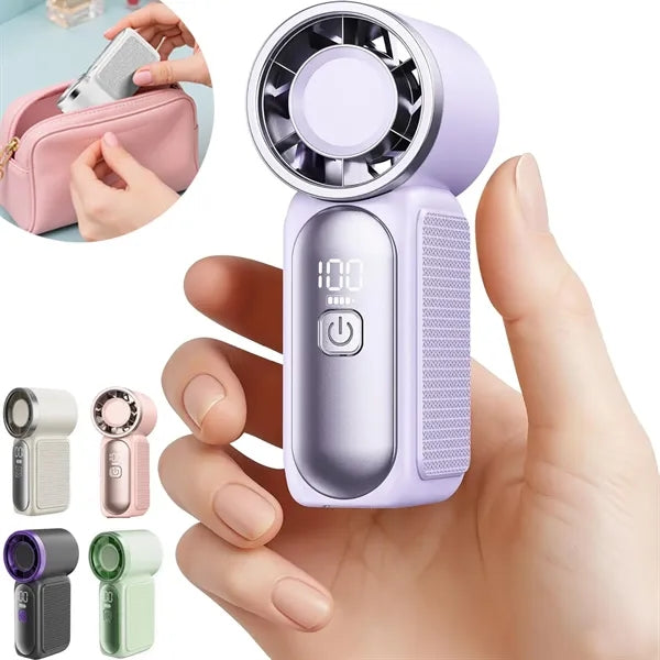 Portable Rechargeable Handheld Mini Fan
