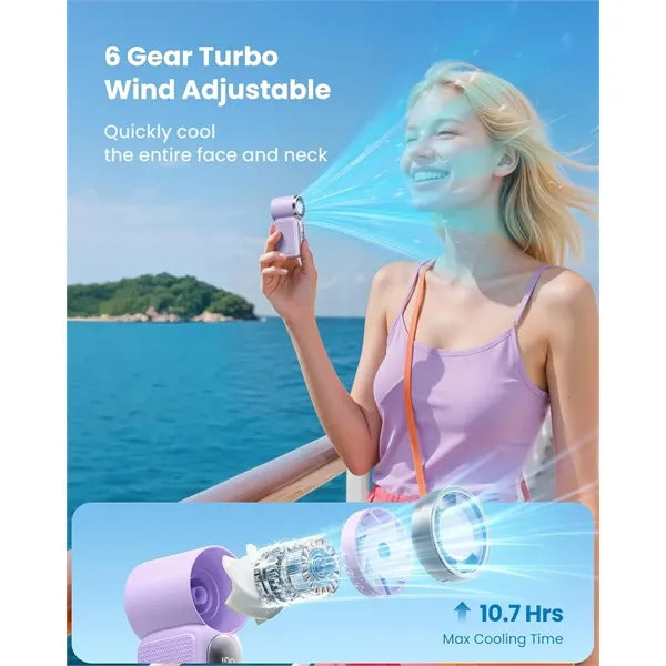 Portable Rechargeable Handheld Mini Fan