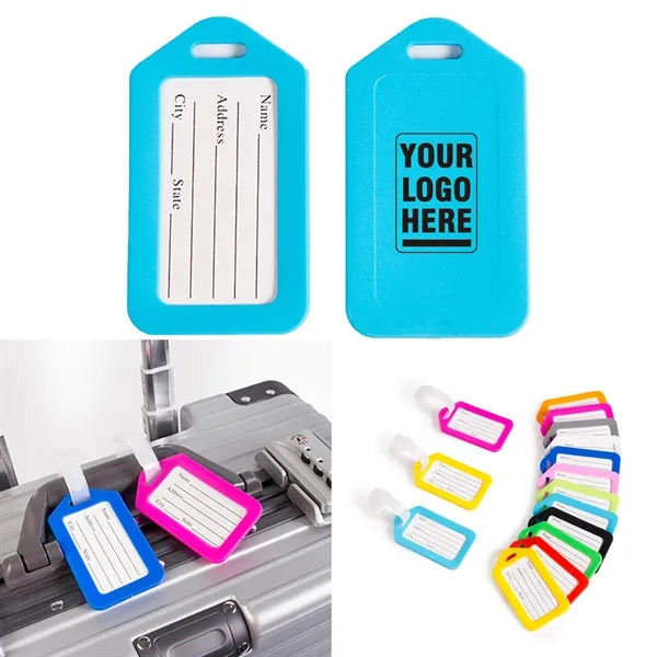 Plastic Luggage Tag Holders