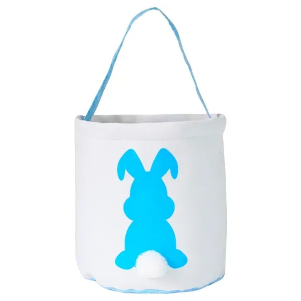 Bunny Tail Easter Canvas Tote Bag