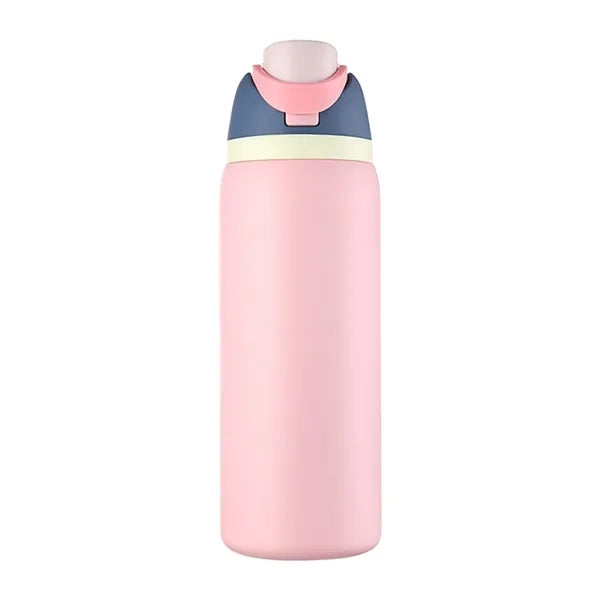 32oz Stainless Steel Sports Water Bottle with Dual-Drink Lid