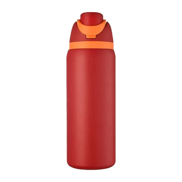 32oz Stainless Steel Sports Water Bottle with Dual-Drink Lid