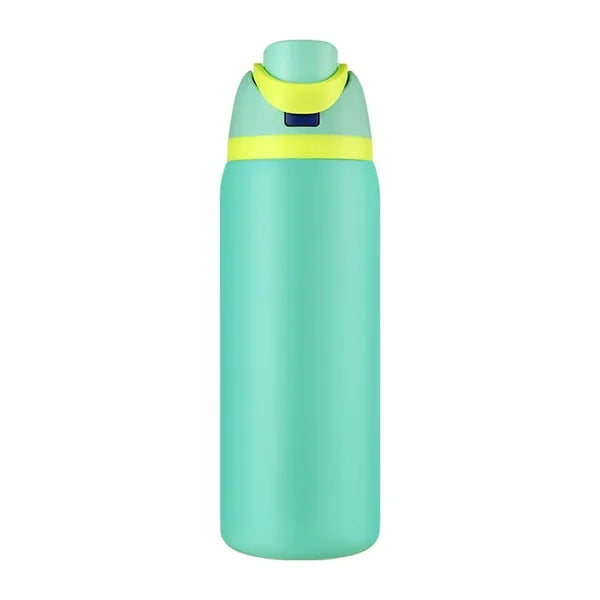 32oz Stainless Steel Sports Water Bottle with Dual-Drink Lid