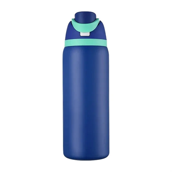 32oz Stainless Steel Sports Water Bottle with Dual-Drink Lid