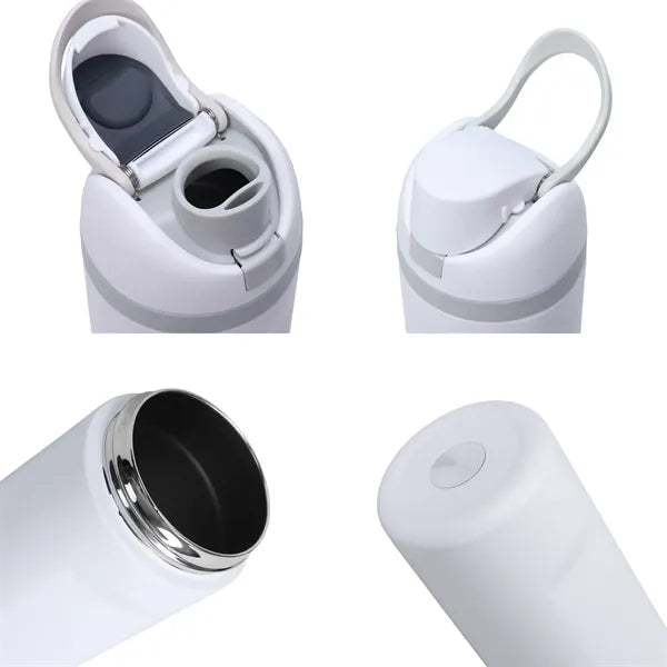 32oz Stainless Steel Sports Water Bottle with Dual-Drink Lid