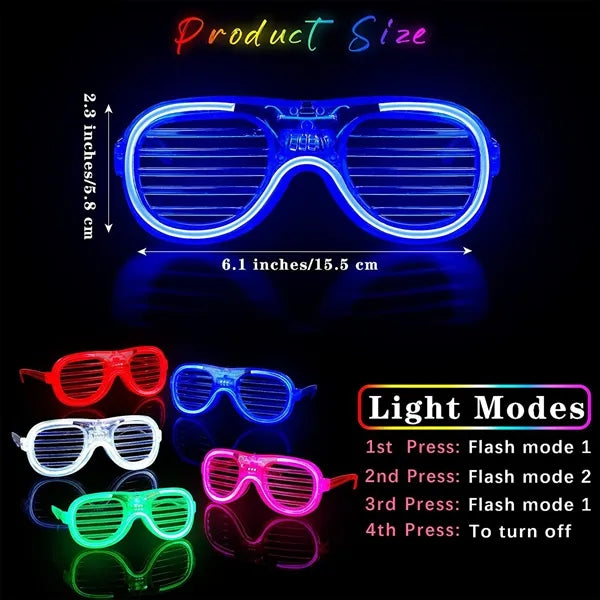 LED Light Up Glasses