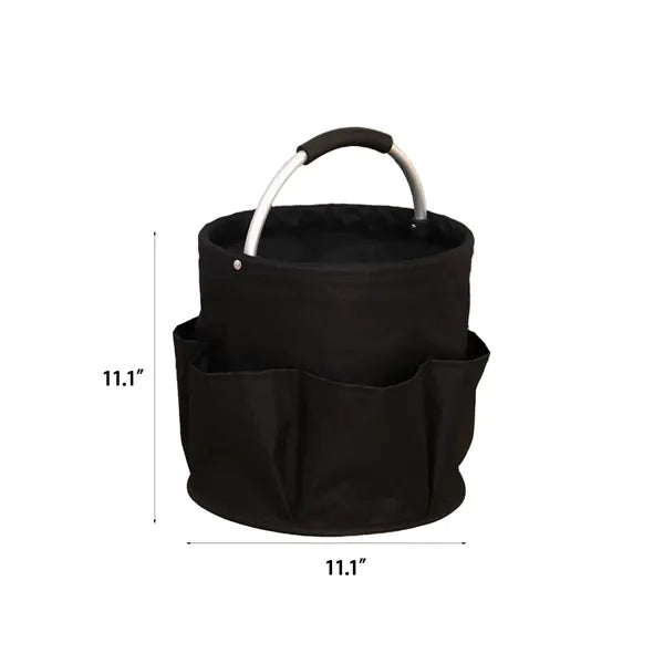 Oxford Fabric Picnic Basket With Handle And Storage Pockets