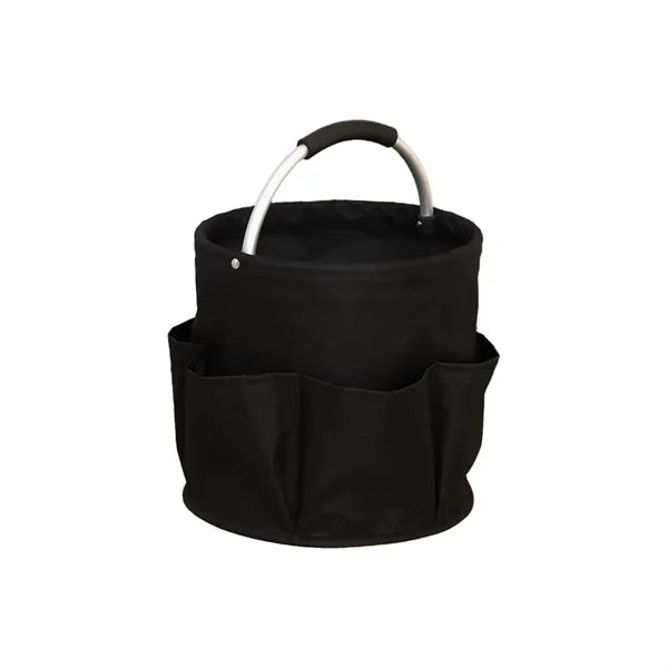 Oxford Fabric Picnic Basket With Handle And Storage Pockets