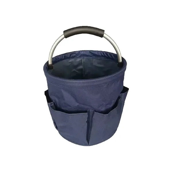 Oxford Fabric Picnic Basket With Handle And Storage Pockets