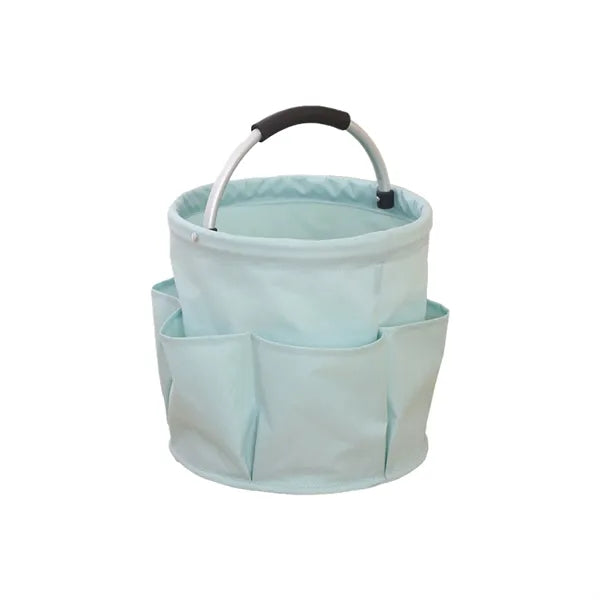 Oxford Fabric Picnic Basket With Handle And Storage Pockets