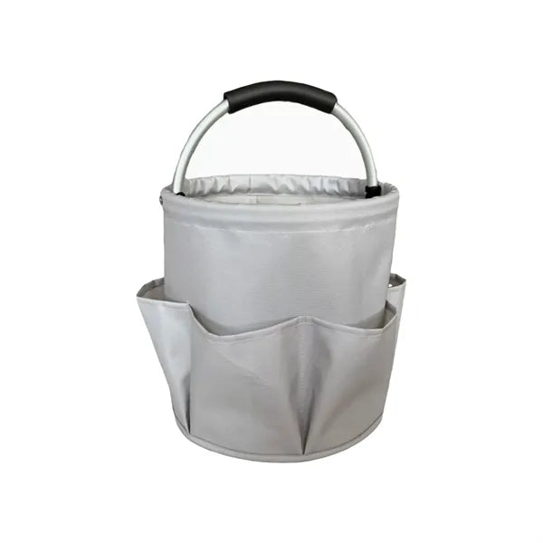 Oxford Fabric Picnic Basket With Handle And Storage Pockets