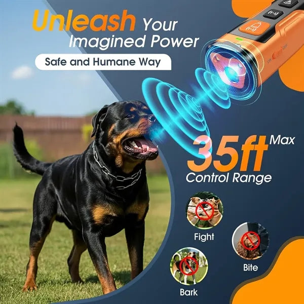 Rechargeable Ultrasonic Dog Bark Deterrent Device