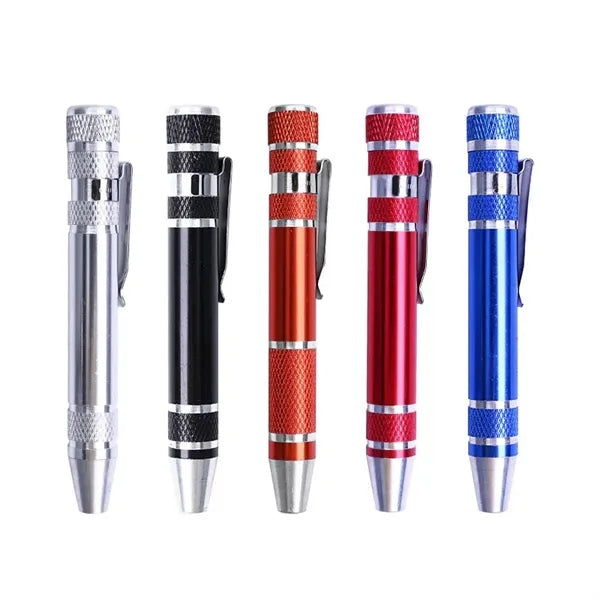 Portable 8-in-1 Magnetic Screwdriver Pen Tool