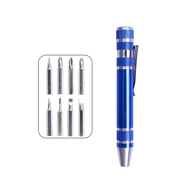 Portable 8-in-1 Magnetic Screwdriver Pen Tool