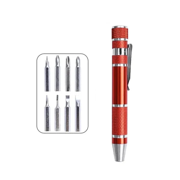Portable 8-in-1 Magnetic Screwdriver Pen Tool