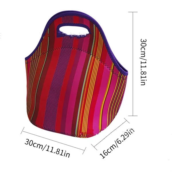 Neoprene Lunch box Insulated Soft Bag