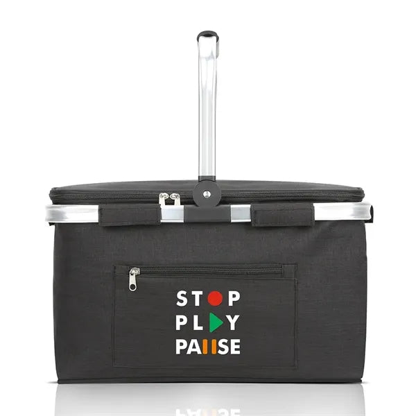 Collapsible Insulated Basket Cooler