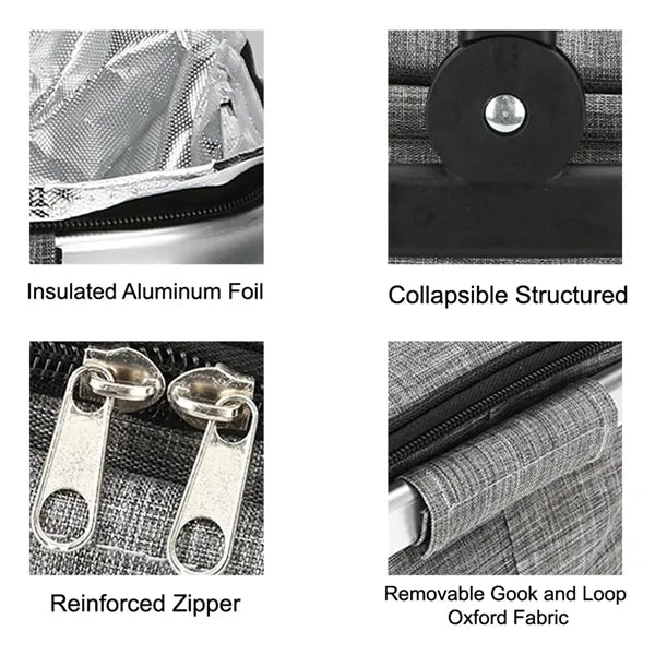 Collapsible Insulated Basket Cooler