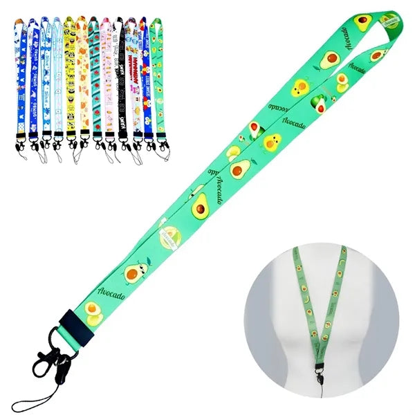 Lanyard With Mobile Phone Loop Detachable Buckle
