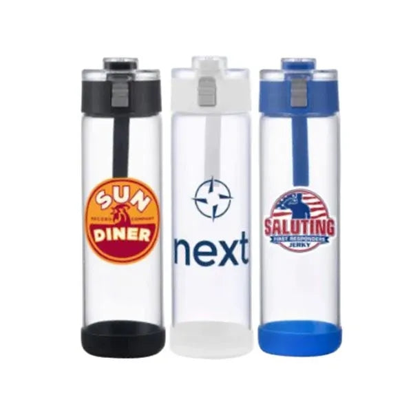 22 oz Glass Bottle Pop Chug Lid